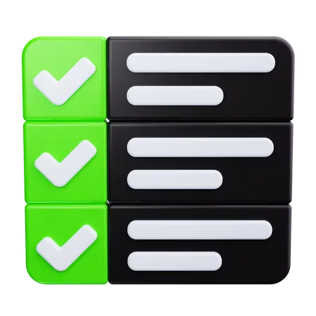 Checklist  3D Icon