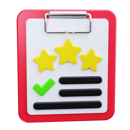 Checklist  3D Icon