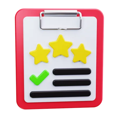 Checklist  3D Icon