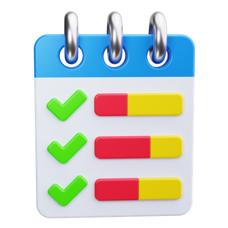 Checklist  3D Icon