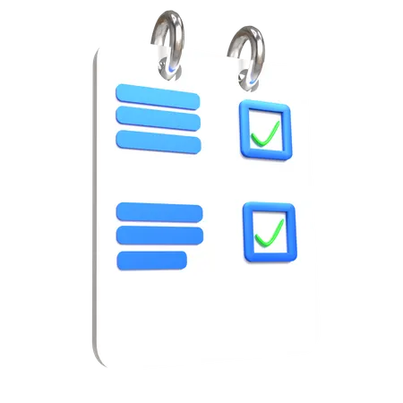 Experience Organization Like Never Before With Our Checklist 3 D Icon Visually Stunning And Intuitively Designed To Help You Effortlessly Manage Your Tasks And Stay On Top Of Your To Do List 3D Icon