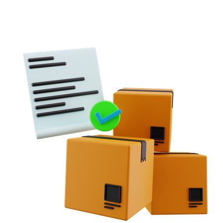 Checklist Package  3D Icon