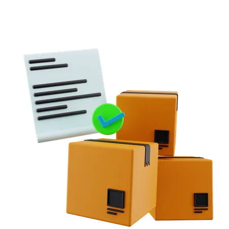 Checklist Package  3D Icon