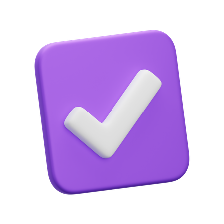Checkmark  3D Icon