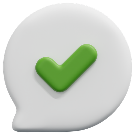 Checkmark  3D Icon
