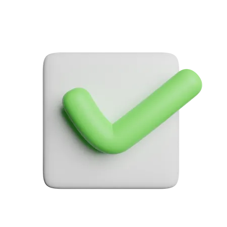 Checkmark  3D Icon