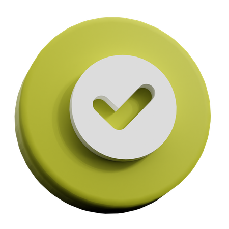 Checkmark  3D Icon