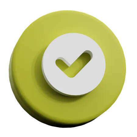 Checkmark  3D Icon