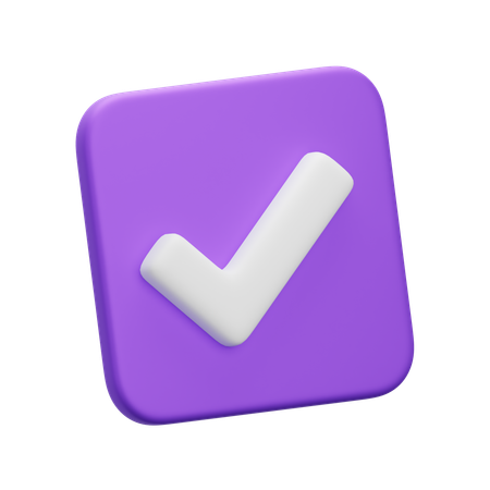 Checkmark  3D Icon