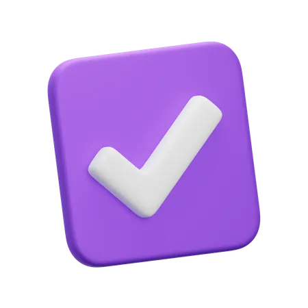 Checkmark  3D Icon