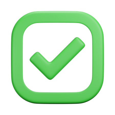 Checkmark  3D Icon