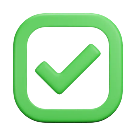 Checkmark  3D Icon