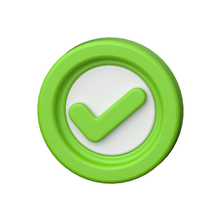 Checkmark  3D Icon