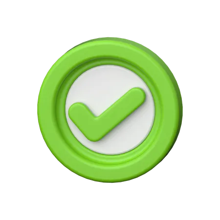 Checkmark  3D Icon