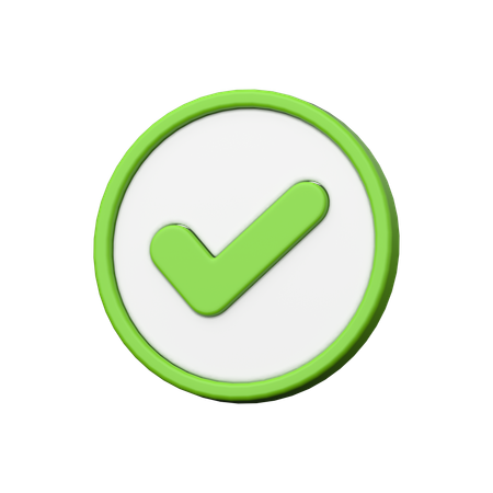 Checkmark  3D Icon