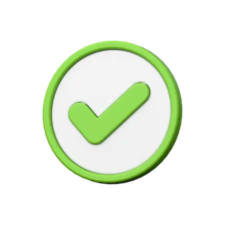 Checkmark  3D Icon