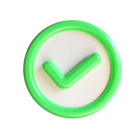 Checkmark  3D Icon