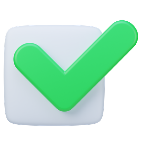 Checkmark  3D Icon