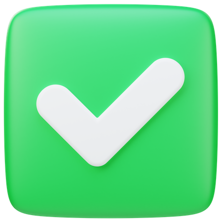 Checkmark  3D Icon