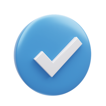 Checkmark  3D Icon