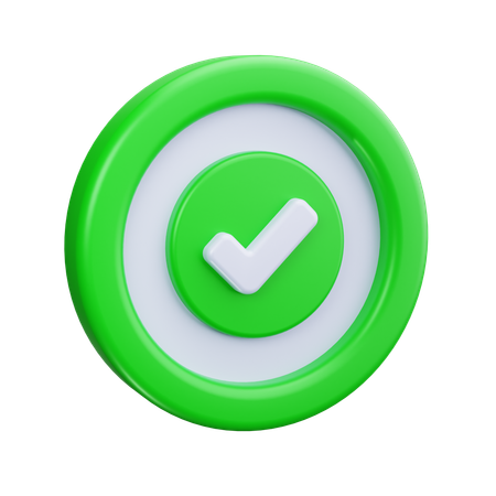 Checkmark  3D Icon