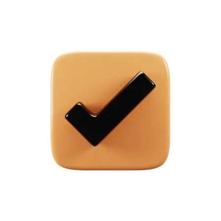 Checkmark  3D Icon