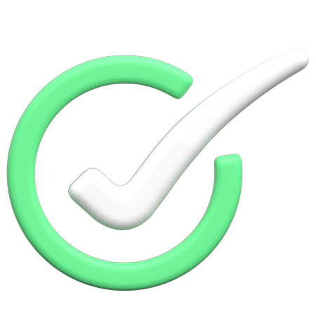 Checkmark  3D Icon