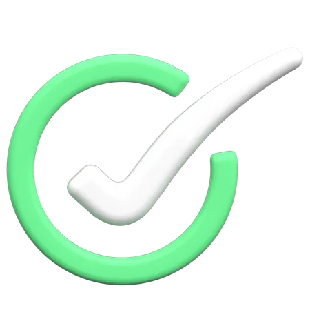 Checkmark  3D Icon