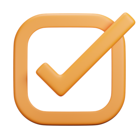 Checkmark  3D Icon