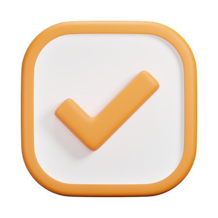 Checkmark  3D Icon