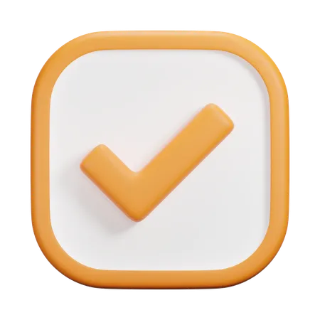 Checkmark  3D Icon