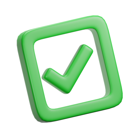 Checkmark  3D Icon