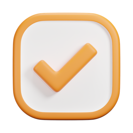 Checkmark  3D Icon