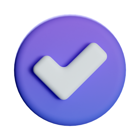 Checkmark  3D Icon