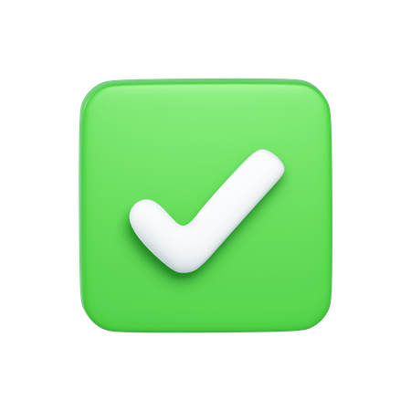 Checkmark  3D Icon
