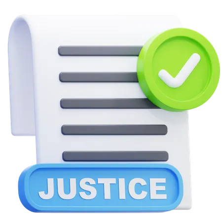 Checkmark File  3D Icon