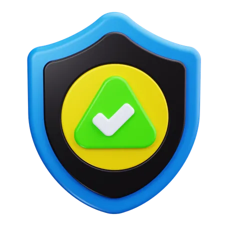 Checkmark Shield  3D Icon