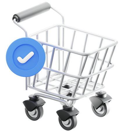 Checkout  3D Icon