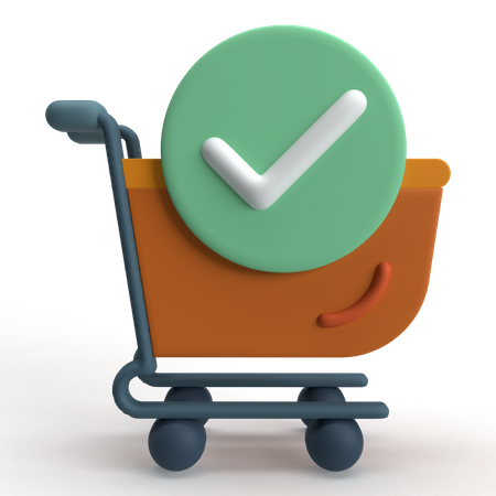 Checkout  3D Icon