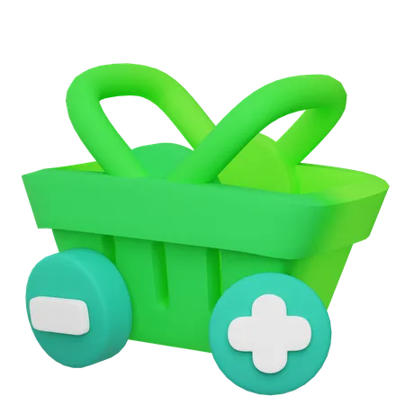 Checkout Cart  3D Icon