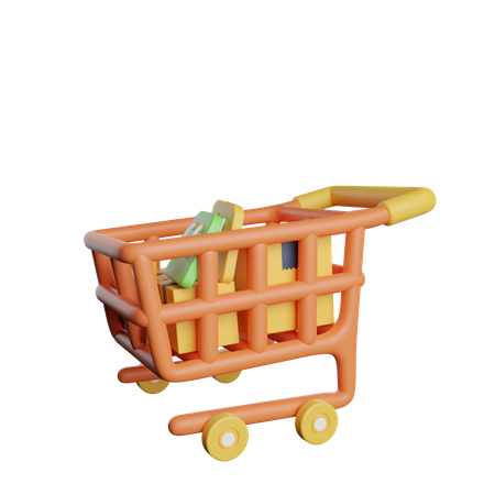 Checkout Cart  3D Icon