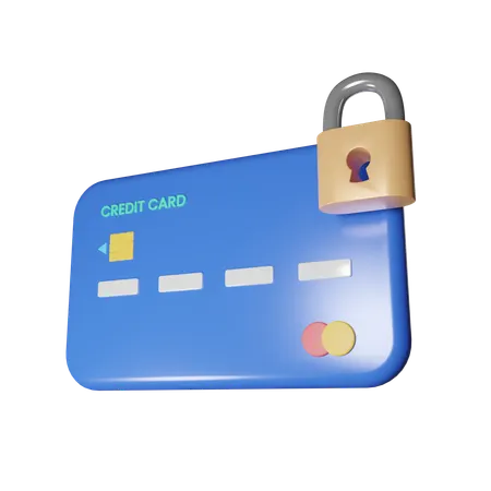 Checkout Padlock  3D Icon