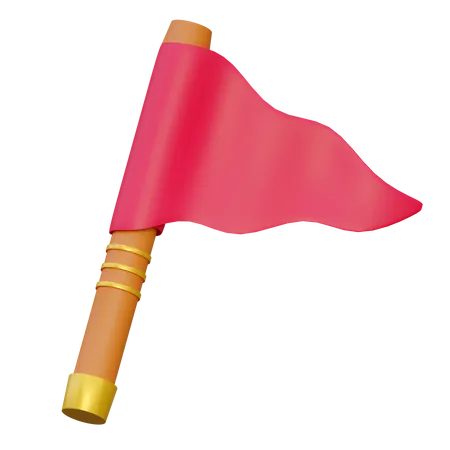 Checkpoint Flag  3D Icon