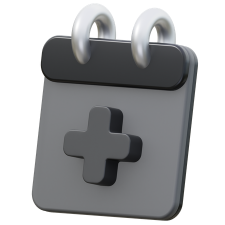 Checkup Calendar  3D Icon