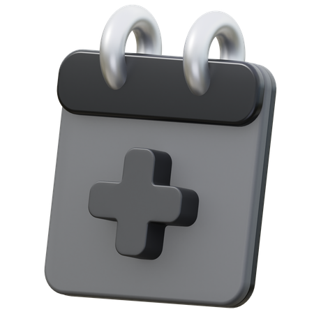 Checkup Calendar  3D Icon