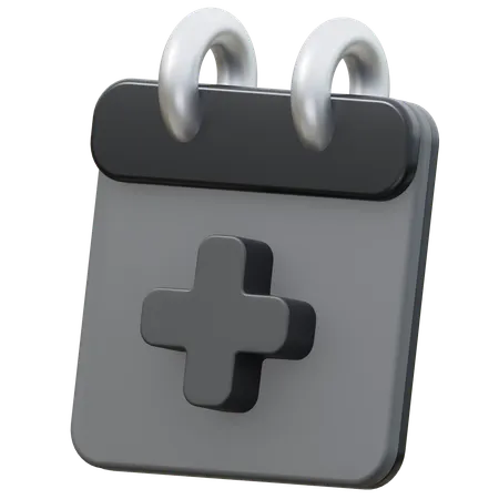 Checkup Calendar  3D Icon