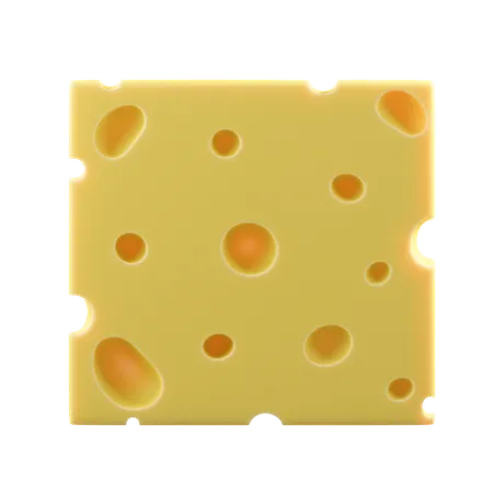 Cheddar  3D Icon