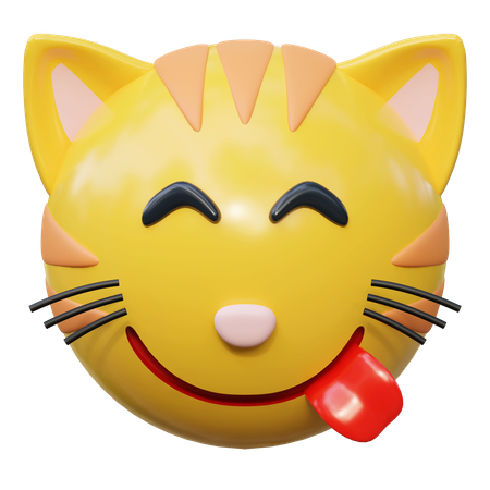 Cheeky Smile  3D Icon