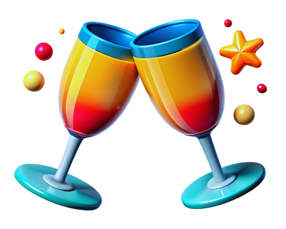 Cheers  3D Icon