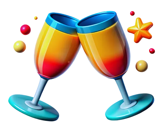 Cheers  3D Icon